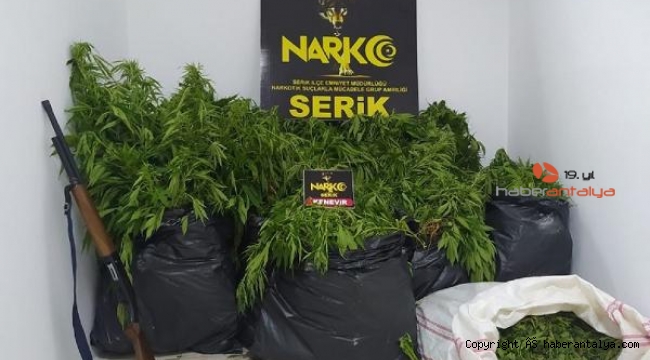 Serik'te uyuşturucu operasyonu: 7 gözaltı !