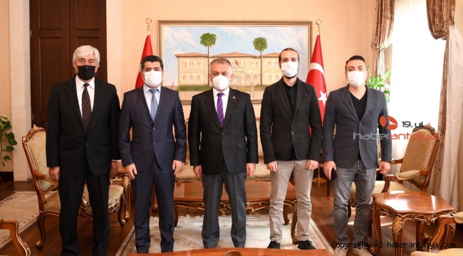 TSYD'den Vali Yazıcı'ya ziyaret