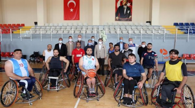 Tütüncü: Salonumuz engelli sporcularımızın emrinde