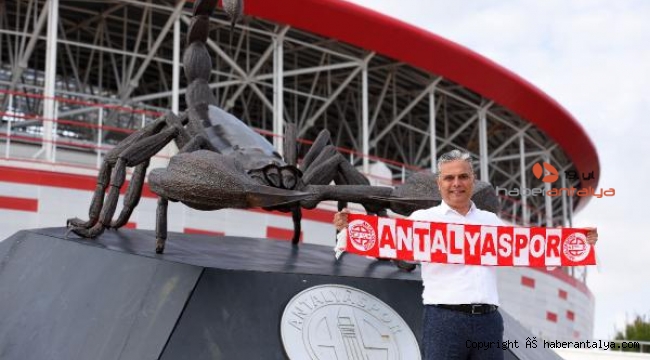 Uysal'dan Antalyaspor'a destek; 'Şehir bizim, takım bizim, kupa bizim'