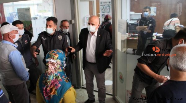 Ziraat odasında işlemler geçici olarak durduruldu !