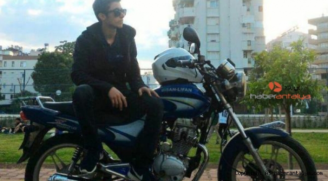 19 yaşındaki motosiklet sürücüsünün acı ölümü !