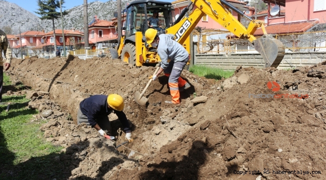 30 yıllık içme suyu altyapısı yenilendi