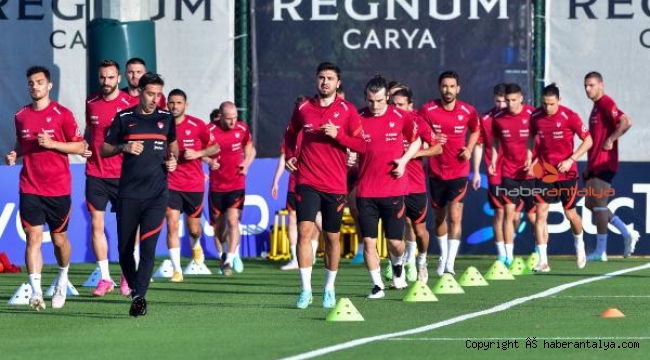 A Milli Futbol Takımı, Azerbaycan maçı hazırlıklarını tamamladı