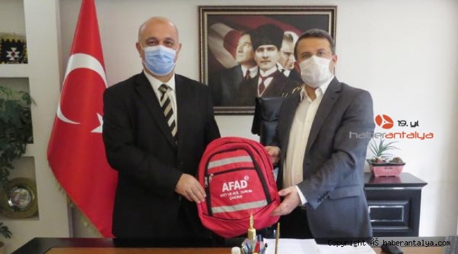 AFAD Müdürü Timur'dan Kaymakam Çimşit'e ziyaret