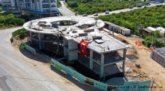 Alanya Belediyesi Kreş ve Gündüz Bakımevi bitiyor