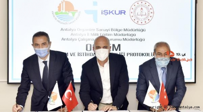 Antalya OSB'den işsizliğe çözüm formülü