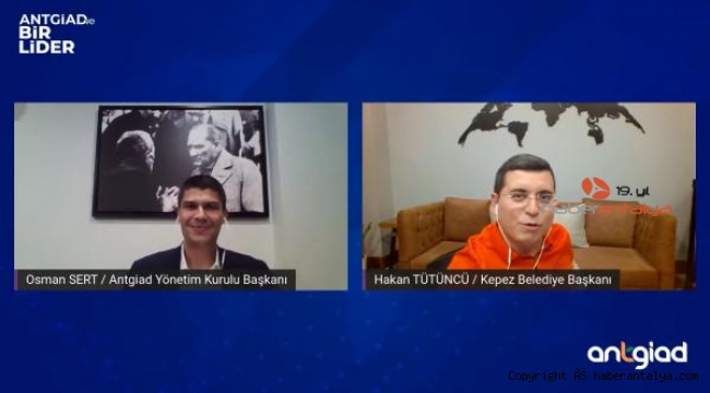 ANTGİAD'ın konuğu, Başkan Tütüncü