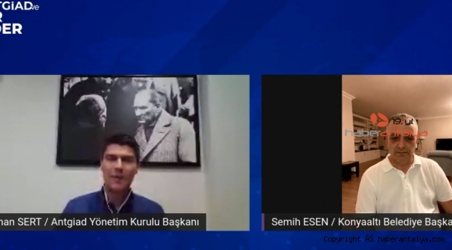 Başkan Esen müjdeyi online programda verdi