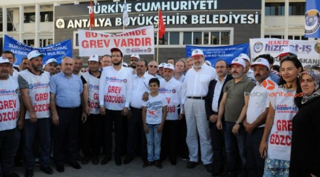 Büyükşehirde grev 666 günü doldurdu