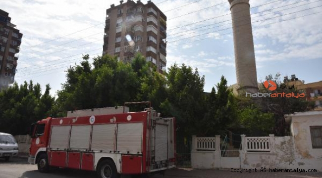 Camiden gelen dumanı yangın sandılar