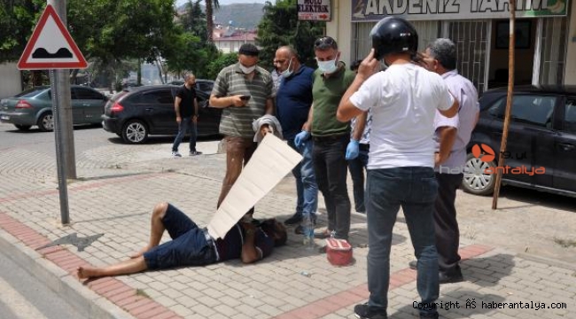 Dakikalara içinde başına gelenler pişmiş tavuğun başına gelmedi
