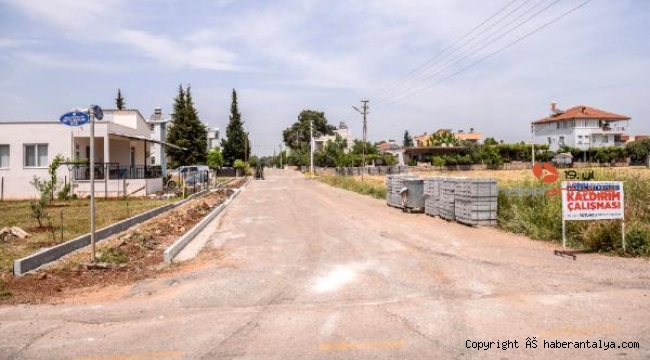 Duacı'nın mıcır taşlı yollarına sıcak asfalt