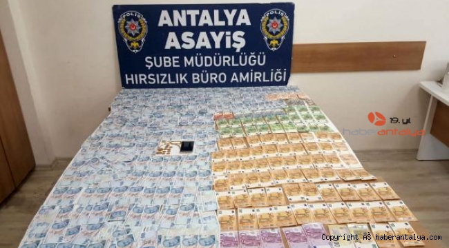Evde ne varsa çaldı, yakayı ele verdi !