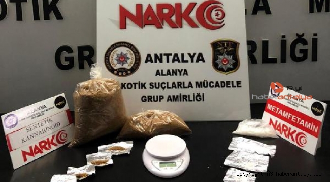 İş yerine uyuşturucu baskını !