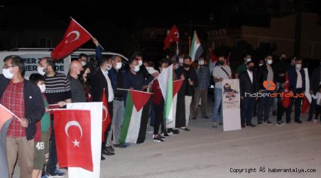 İsrail'e tepki eylemi