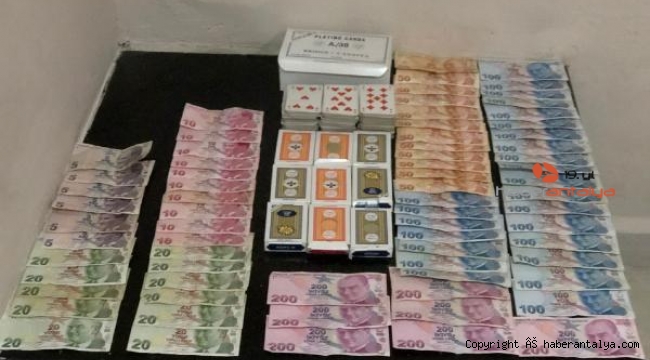 Jandarmadan kumar oynayanlara suçüstü baskını