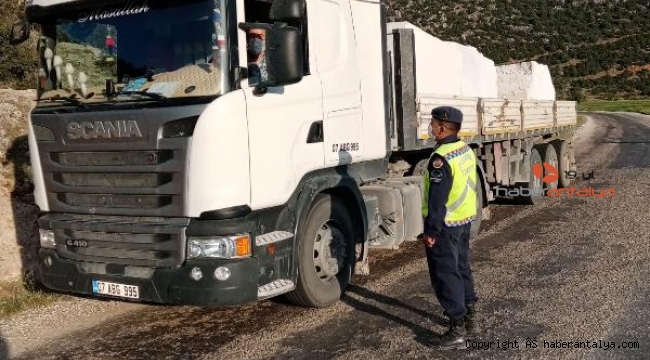 Jandarmadan sıkı denetim