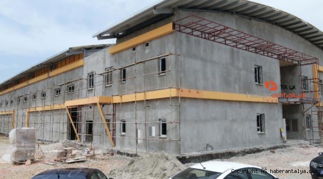 Kaş Ova'da gençlerin spor salonu hayali gerçek oluyor