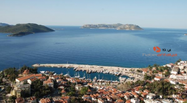 Kaş'a 16 mavi bayrak birden 