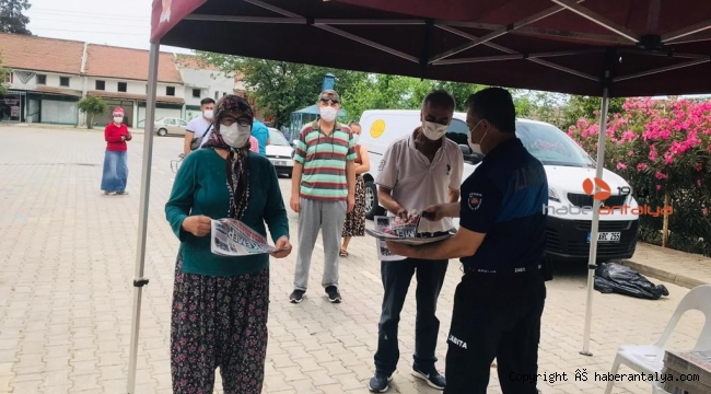 Kemer Belediyesinden semt pazarlarına sıkı denetim