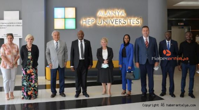 Kenya'nın Ankara Büyükelçisi'nden Alanya HEP'e ziyaret