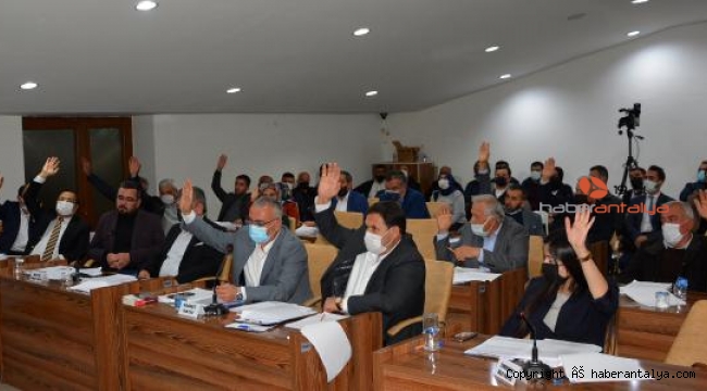 Korkuteli Belediyesi'nde mayıs meclisi