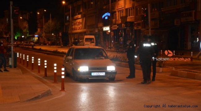 Korkuteli kapandı, denetimler arttı