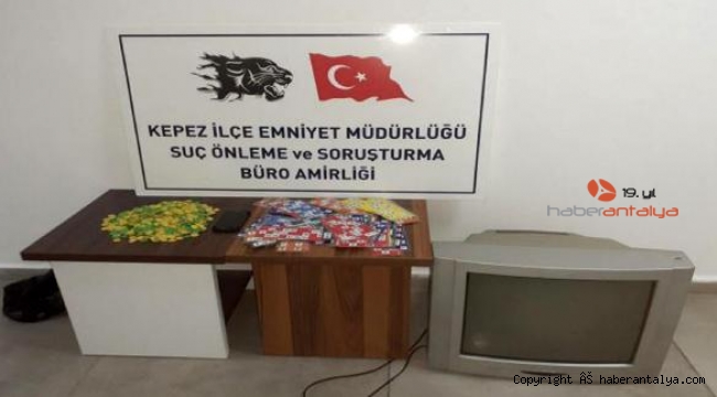 Kumar oynayan 17 kişiye 71 bin 376 lira ceza !