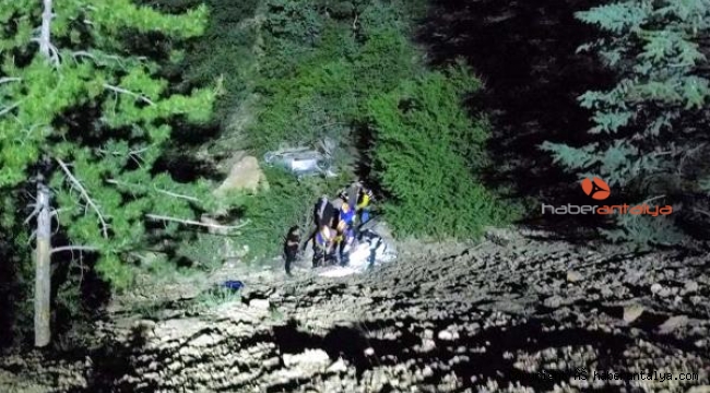 Mesai çıkışı gittikleri barajda uçuruma yuvarlandıkları ortaya çıktı
