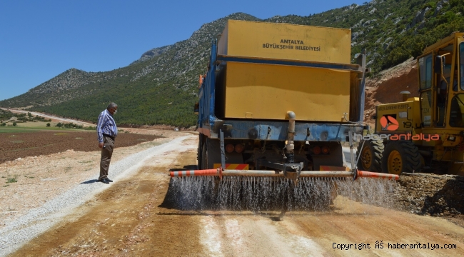 Naldöken yolunda hummalı çalışma
