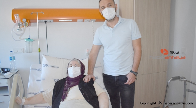 Nevşehir'de yaşayan emekli öğretmen sağlığı Antalya'da buldu