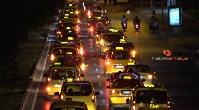 Onlarca kilometrelik İsrail'i kınama konvoyu