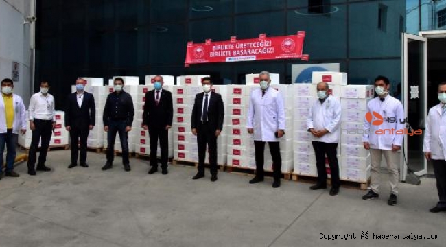 Sağlıkçılara 20 ton balık