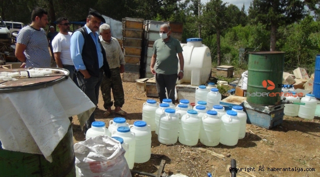 Sahte bal üreticilerine baskın