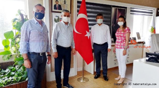 Sarıkaya'dan Başkan Topaloğlu'na ziyaret