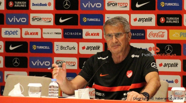 Şenol Güneş'ten çok önemli açıklamalar