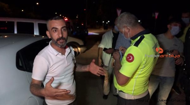 Suçlu, öfkeli ve hızlı olunca cezadan kaçamadı !