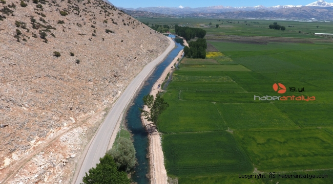 Suni besleme projesi ile 25 bin dekar toprağa can olacak