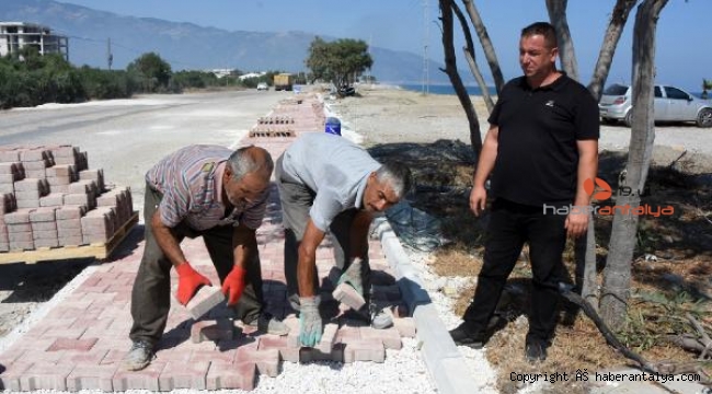 Taşdibi sahili yeniden düzenleniyor