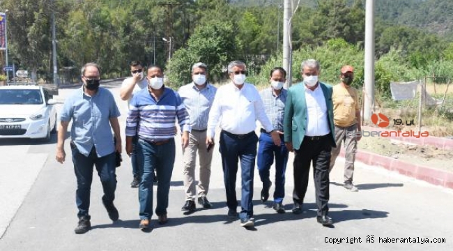 Tekirova Mahallesi'nde çalışmalar hızla devam ediyor