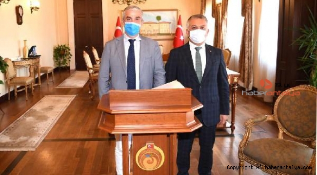 Vali Yazıcı, Danimarka Büyükelçisi Annan'ı ağırladı