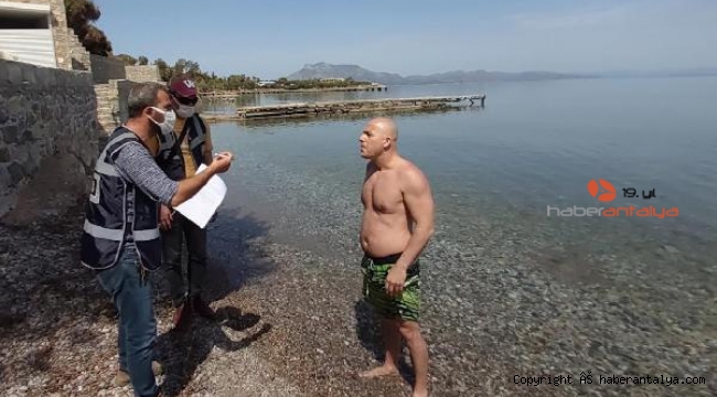 Yakalandı; 'denize girenleri görünce ben de yüzdüm, meğer turistlermiş' 