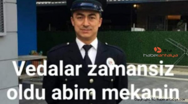 15 yıllık polis memuru canına kıydı !