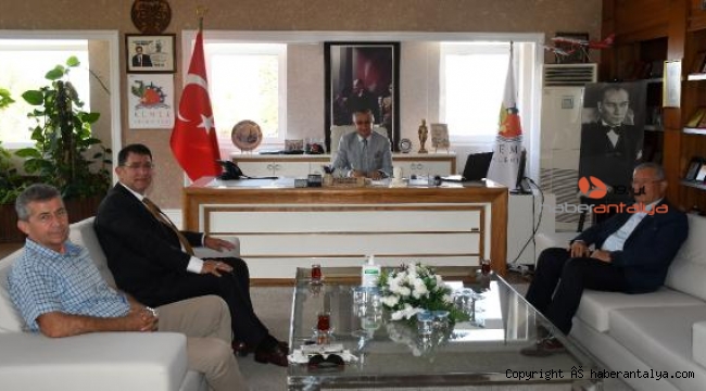AESOB Başkanı Dere'den Topaloğlu'na ziyaret