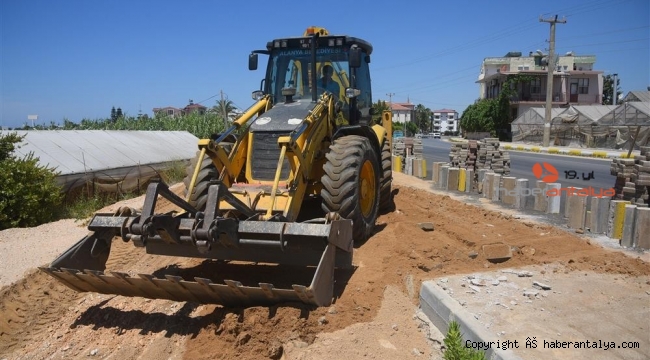 Alanya'nın Çatalişam yolu genişletiliyor
