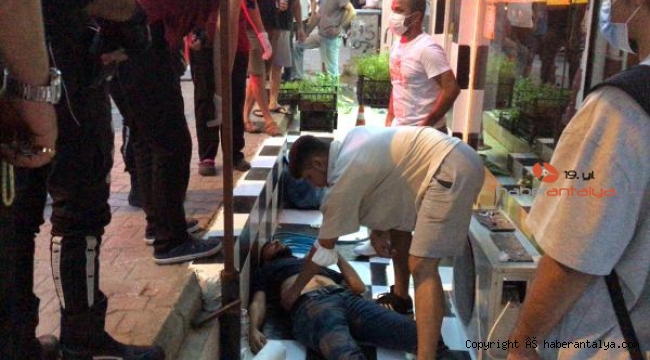 Antalya'da sokak ortasında silahlı kavga: 2 yaralı !