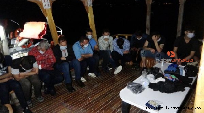 Antalya'dan Kıbrıs'a geçmeye çalışan kaçaklar yakalandı !