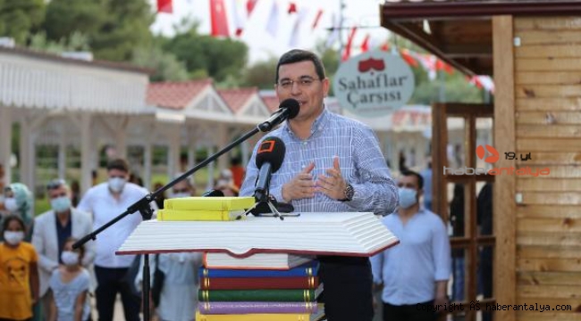 Antalya'nın ilk Sahaflar Çarşısı açıldı