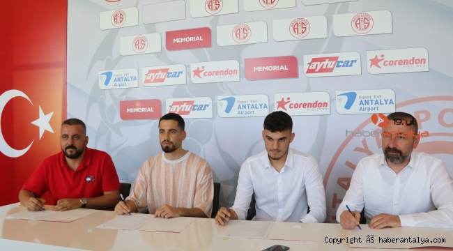 Antalyaspor'dan 2 yeni transfer !